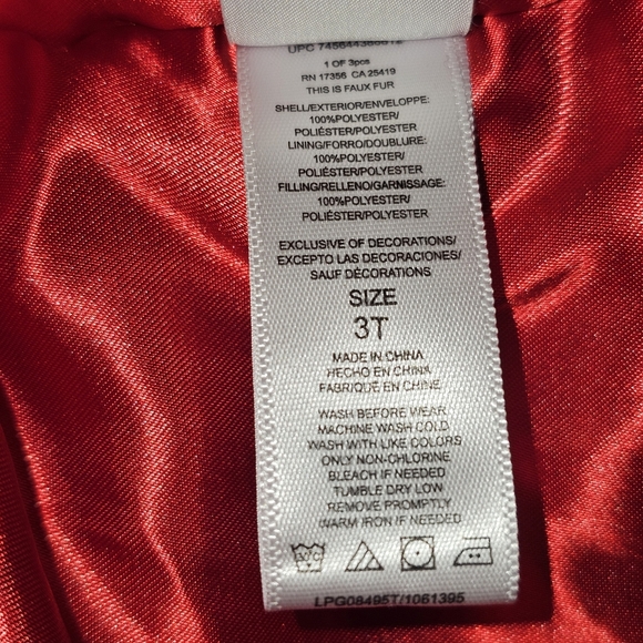 Little Me Leopard Print Pea Coat - Picture 7 of 9